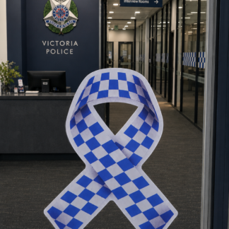 Blue Ribbon Sticker