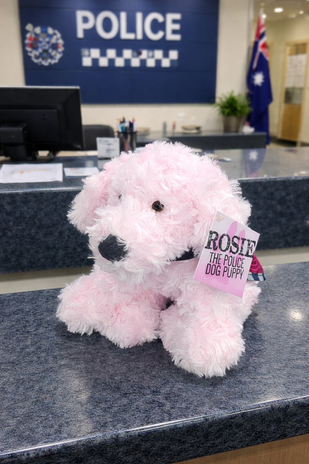 Rosie The Police Dog Puppy